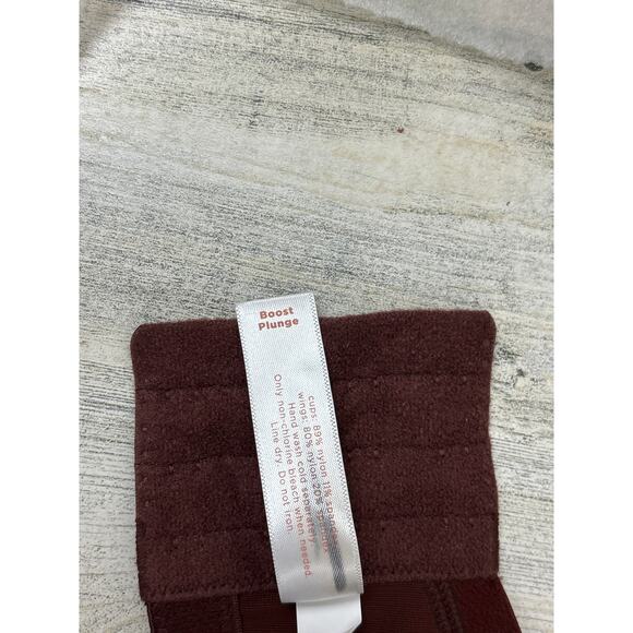 Cacique Women’s Plus 42DD Brown Boost Plunge Bra Underwire New - Picture 8 of 8